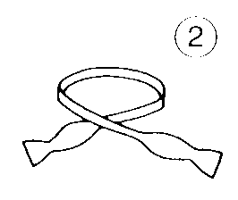 vázání motýlku část 2